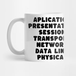 OSI model Mug